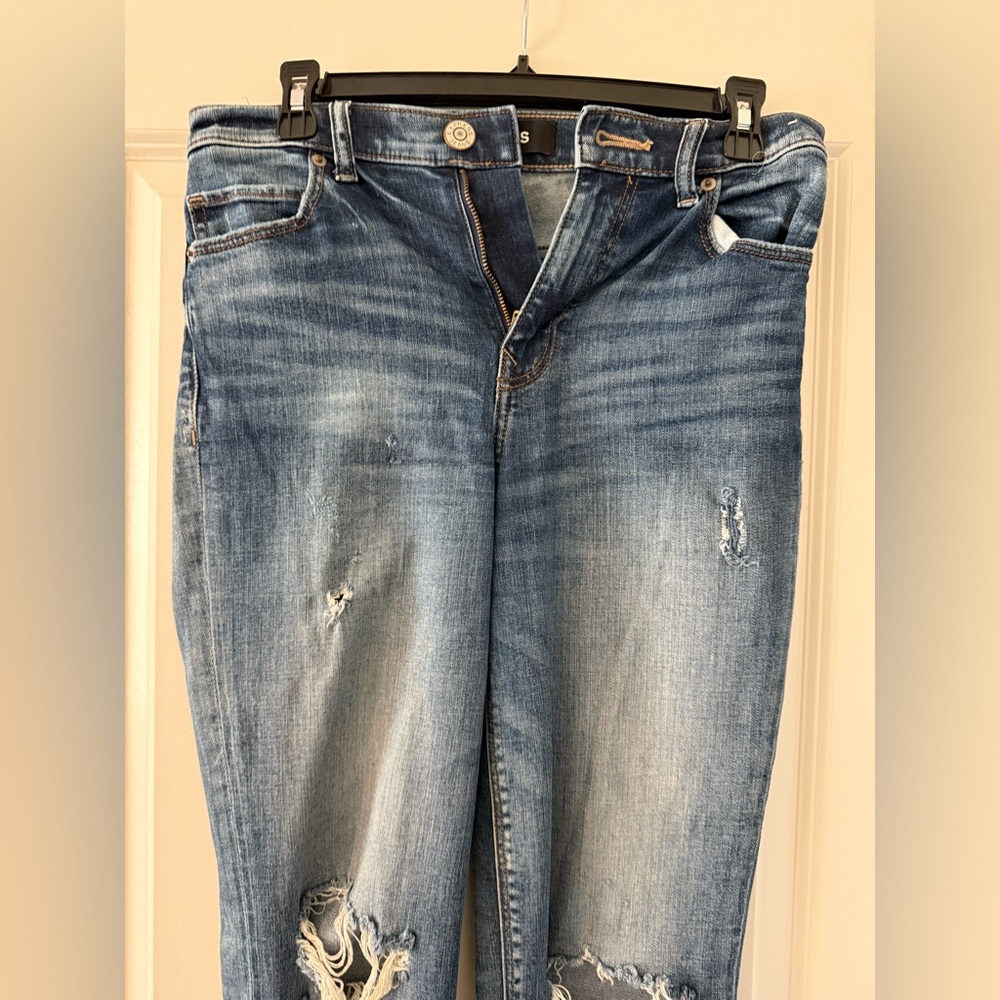 Express Girlfriend High Rise Jeans - Picture 6 of 13